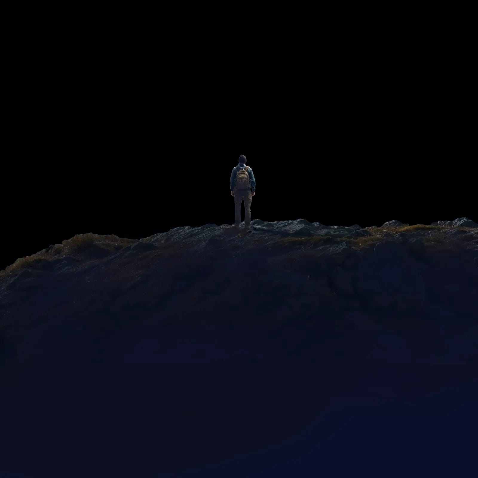 person enjoying the view of Kashmir